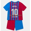 Original Trikotsatz FC Barcelona Lionel Messi 10 Heimtrikot 2021-22 Für Kinder